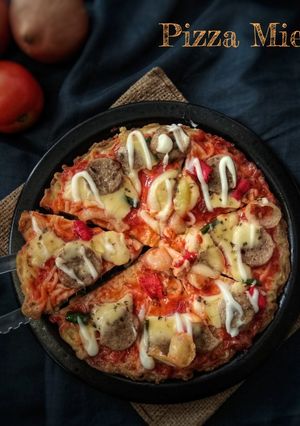 Foto resep Pizza Mie