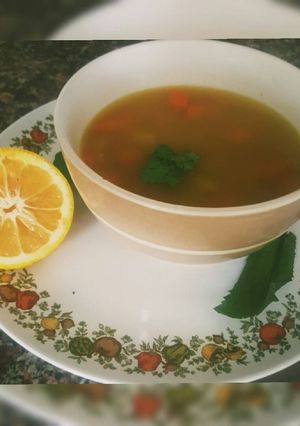 Una foto de Sopa de bacalao
