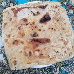 A picture of Dhaba Style square Paratha.
