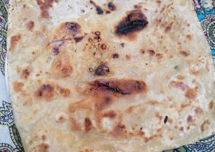 How to Prepare Perfect Dhaba Style square Paratha