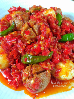 Foto resep Balado Bakso Telur Puyuh