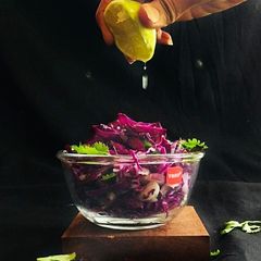 A picture of Healthy and quick salad.