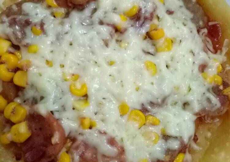 Cara Gampang Menyiapkan Pizza teflon, Lezat Sekali