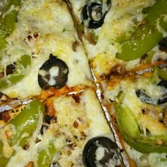 A picture of Capsicum pizza.