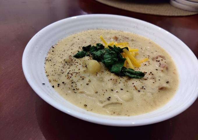 Easiest Way to Make Super Quick Homemade Best Damn Potato Soup