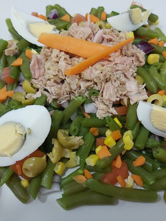 Una foto de Ensalada de judías verdes 🥗🥗