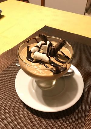 Una foto de Parfait de café