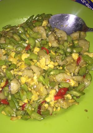 Foto resep Tumis buncis bakso telur