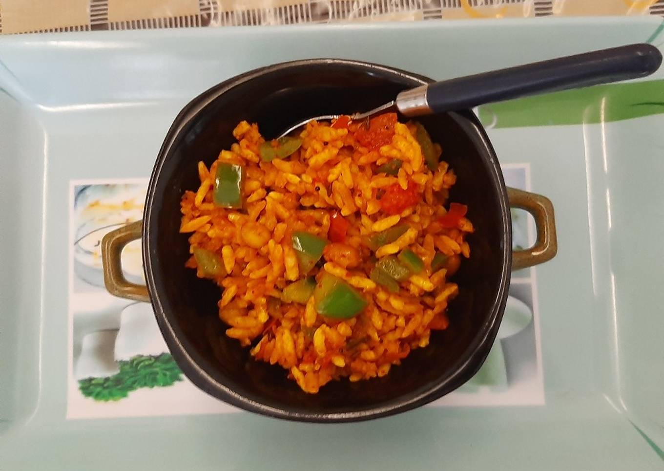 Veg Kurmura pulao jain