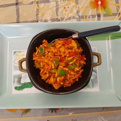 Veg Kurmura pulao jain A picture of Veg Kurmura pulao jain.