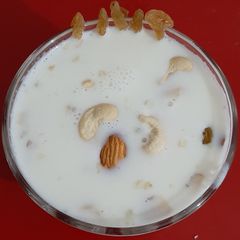 A picture of Sago kheer.