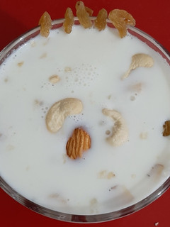 A picture of Sago kheer.