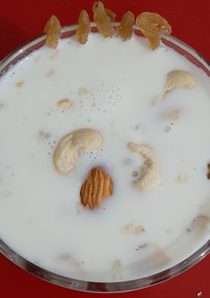 A picture of Sago kheer.