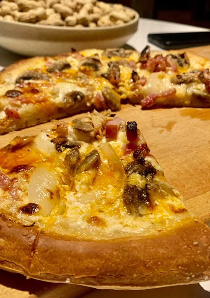 Una foto de Mi masa de pizza rápida