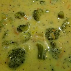 A picture of Broccoli Cheddar Soup.