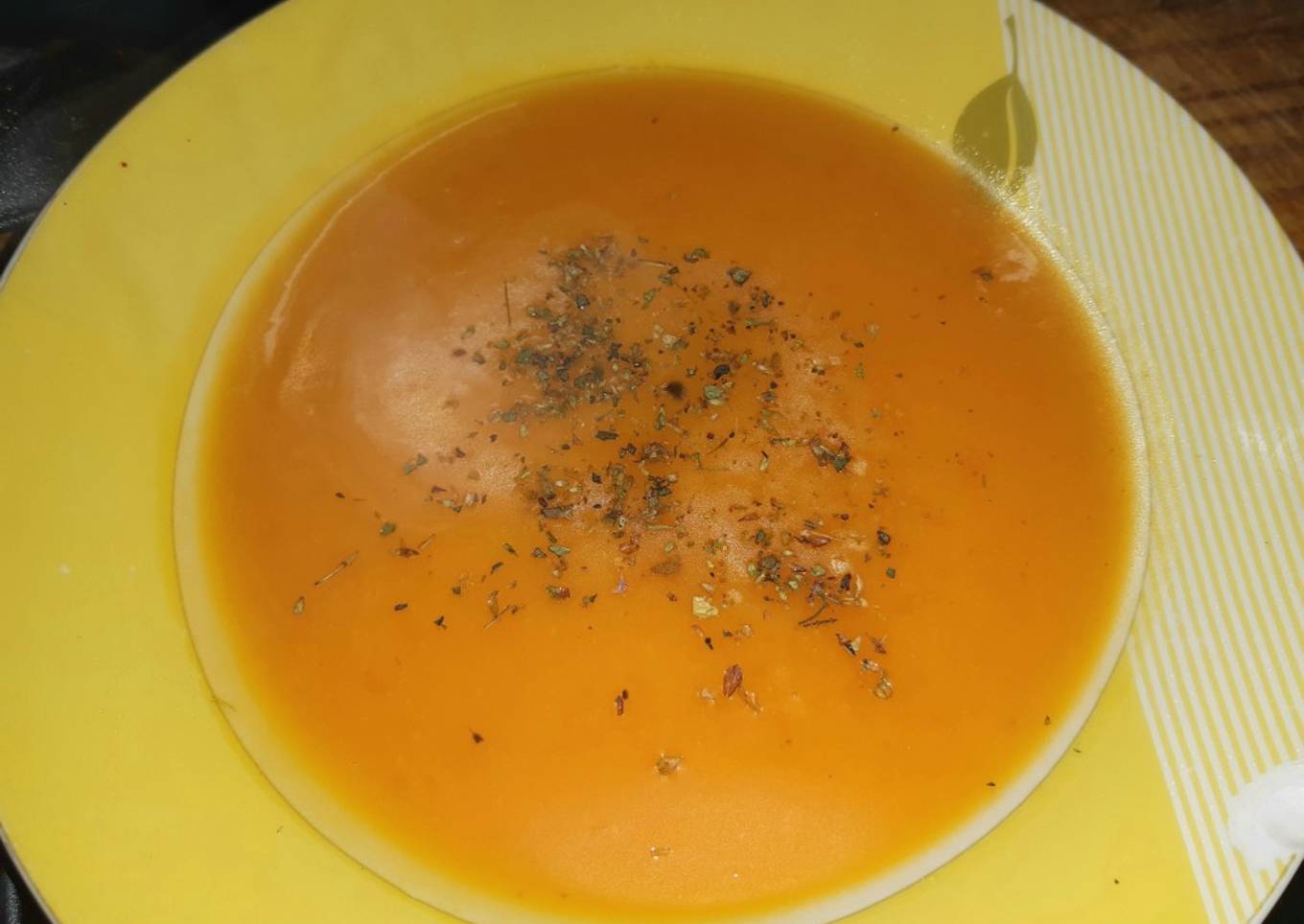 Sopa cremosa de zapallo Fácil y saludable🥰