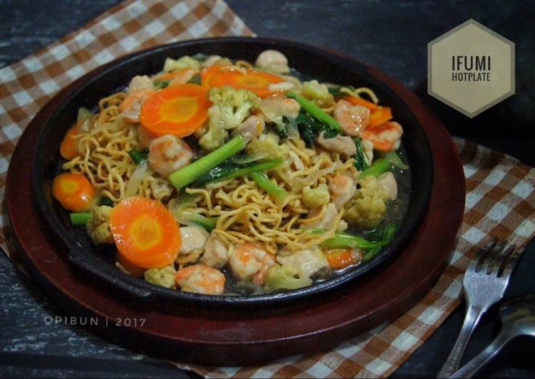 Bagaimana Membuat Ifumi Hotplate #pr_asianfood, Menggugah Selera