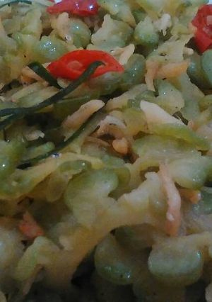 Foto resep Tumis Pare dgn Ikan Teri Nasi ala mommy Mia