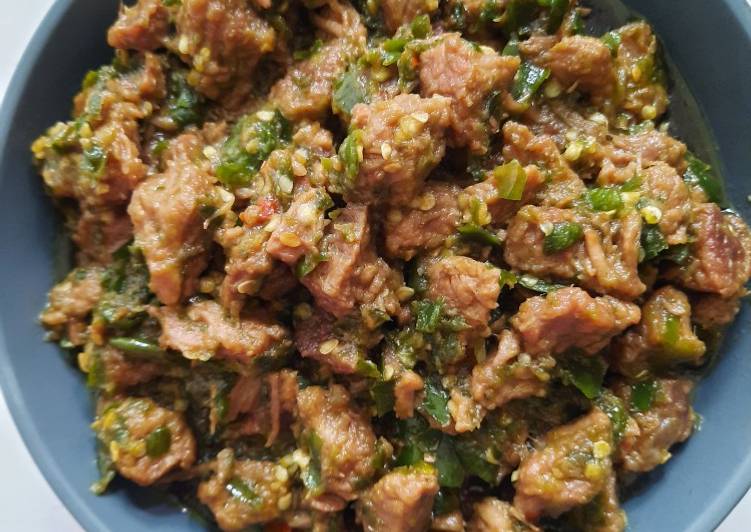 7. Tumis Daging Cabe Ijo #BandungArisanRecook4_HadlenyKitchen