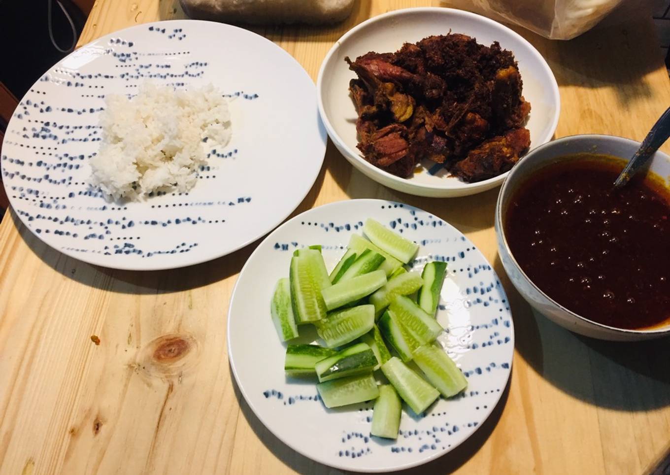 Bebek Madura sambal hitam