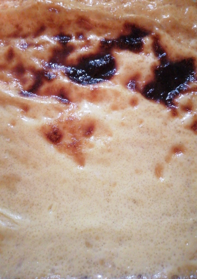 Una foto de Leche asada sin azúcar