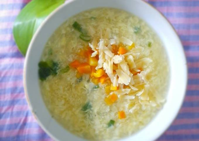 Resep Soup Telur Gurih Simple Anti Gagal