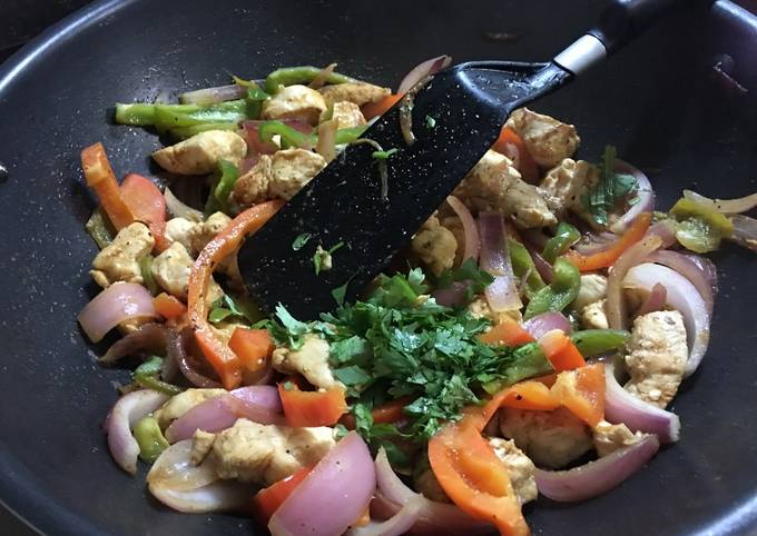 Mexican fajitas