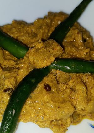 ওল ডাঁটা পোস্ত (ole data posto recipe in Bengali) রেসিপির প্রধান ছবি