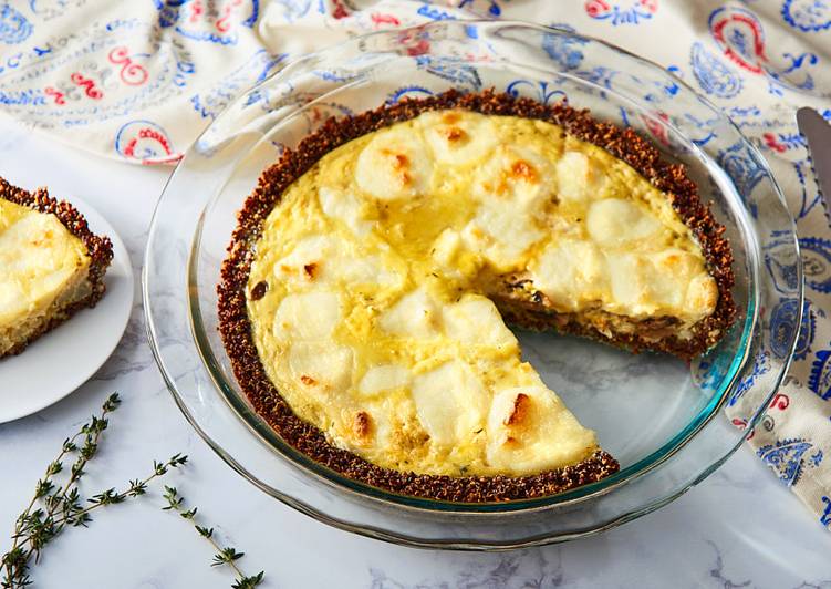 Quiche con Corteza de Quinoa