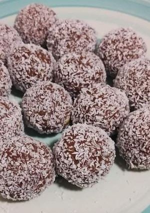Una foto de (KETO) TRUFAS DE CHOCOLATE