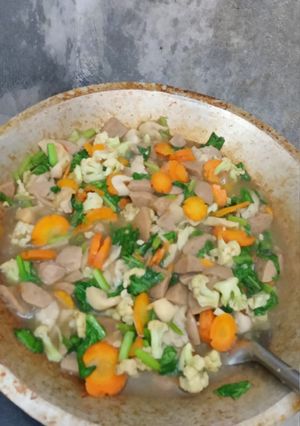 Foto resep Capcay kuah kental rumahan