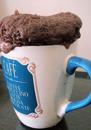 Una foto de Mug cake de chocolate 🍫