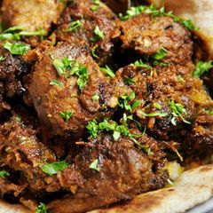 A picture of Fried mutton.