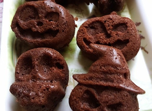 Kakaós kanalas "halloween" muffin 🥂 recept fotója
