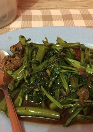 Foto resep Kangkung ati ampela goreng
