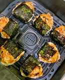 Cơm nắm cá ngừ mayo nướng nckd 🍙