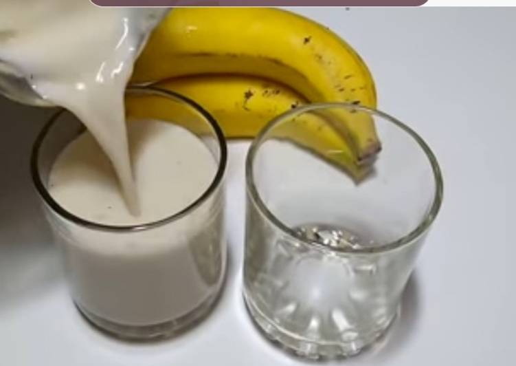 Recipe of Ultimate Banana shake