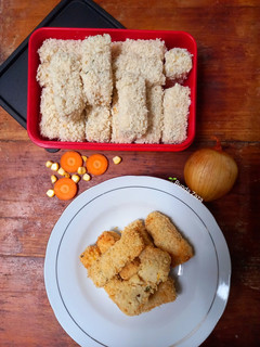 Foto resep Nugget Ayam Tempe dan Sayur (MPASI +1thn)