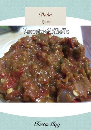 Foto resep Sambel goreng terasi ala yammi