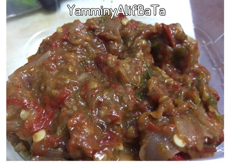 Sambel goreng terasi ala yammi