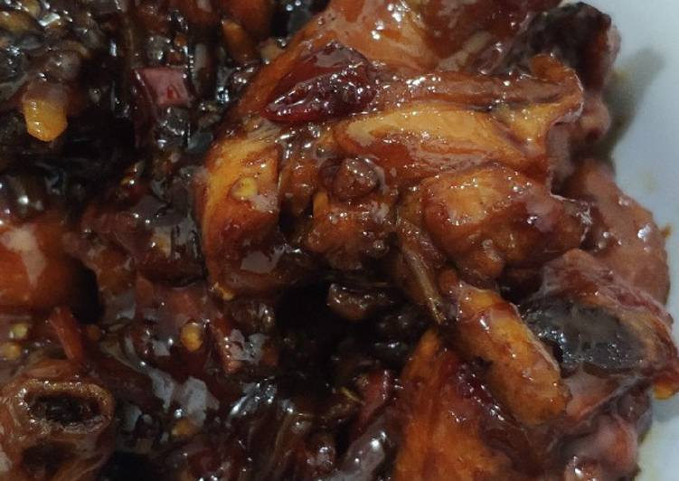 Ayam setan (menu favorit keluarga)