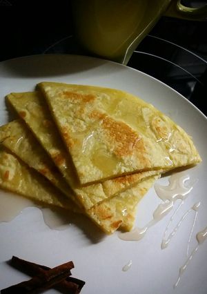 Foto resep Creamy Pancake with Honey