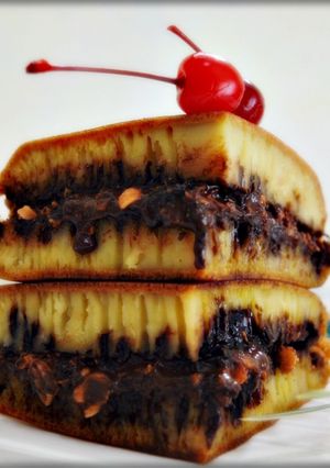 Foto resep Terang Bulan Teflon Anti Gagal | Martabak Manis | Martabak Bangka