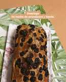 Budín de arándanos + limón. integral y sano🫐🍋🍋‍🟩
