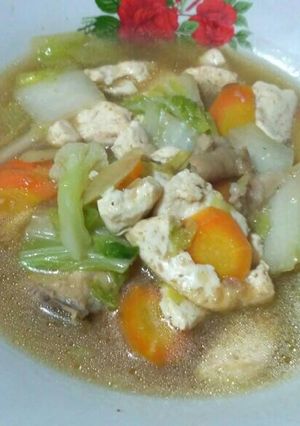 Foto resep Sapo Tahu / Sop Tahu