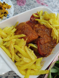 عکسی از دستور خورشت مرغ لذیذ