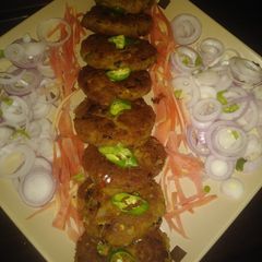 A picture of Shami Kabab.