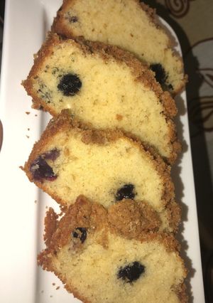 صورة لوصفة بلوبيري كيك 🍇