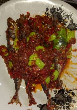 Foto resep Balado ikan cue pete