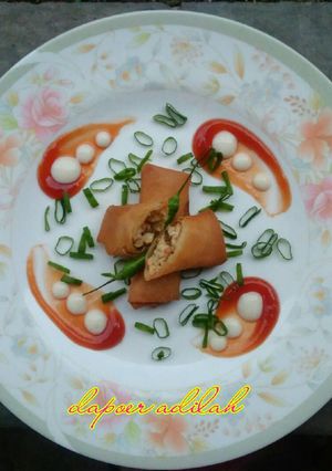Foto resep Lumpia isi Shakshouka #PR_jajanantradisional
